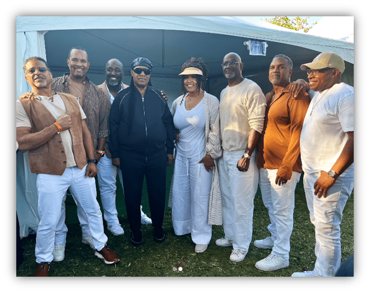 Stevie Wonder and Take 6