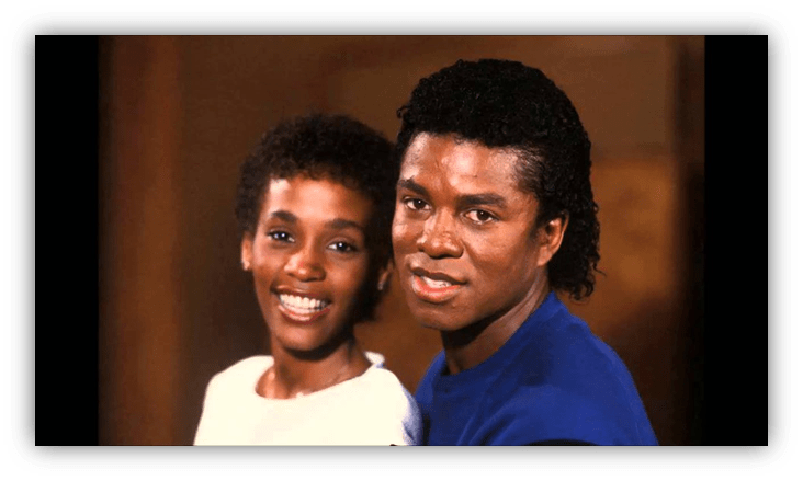 Whitney Houston & Jermaine Jackson