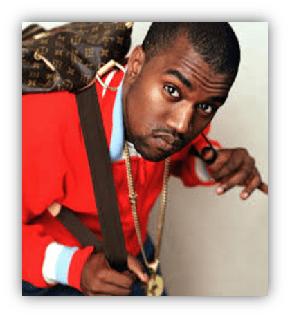 "Portrait of a man in a red jacket with a Louis Vuitton backpack, posing confidently."