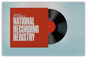 "National Recording Registry vinyl record by the Library of Congress."