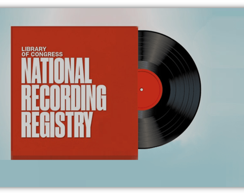"National Recording Registry vinyl record by the Library of Congress."
